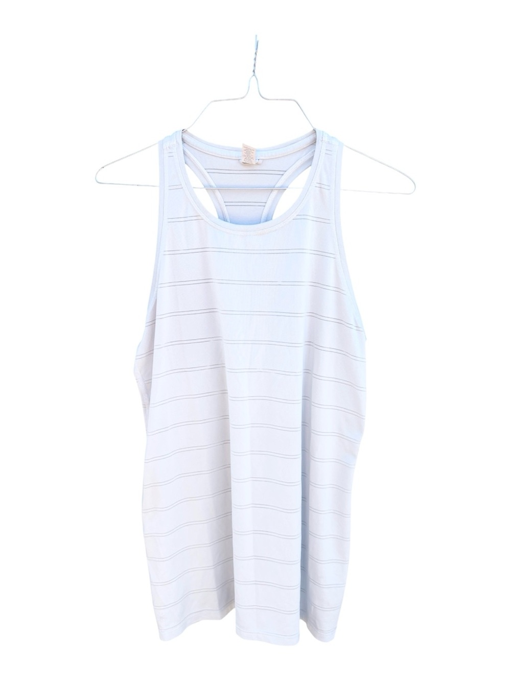 🌟3 for $15 SALE🌟 ATHLETA Stripe Mesh High Neck Chi Tank